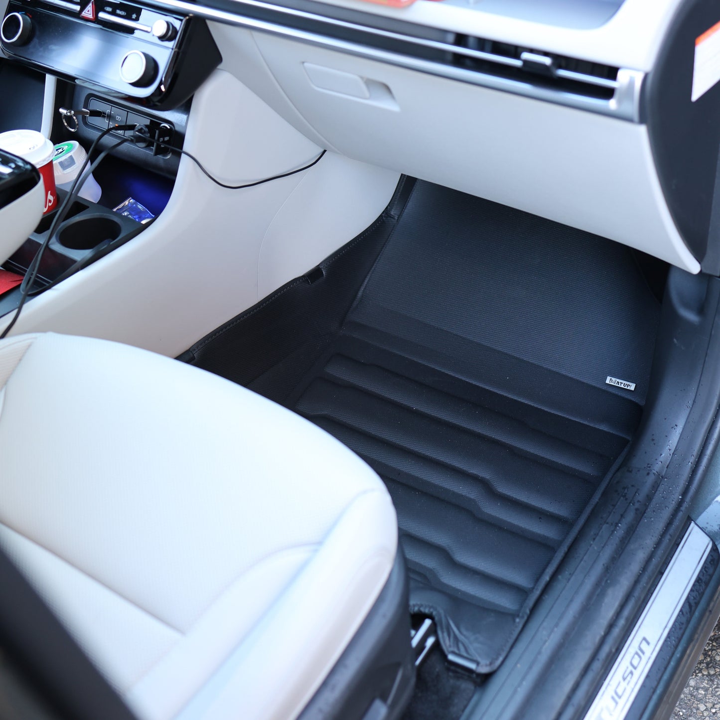 Hyundai Tuscon PHEV Floor Mats 2022-2026 | Covers Row 1 & 2