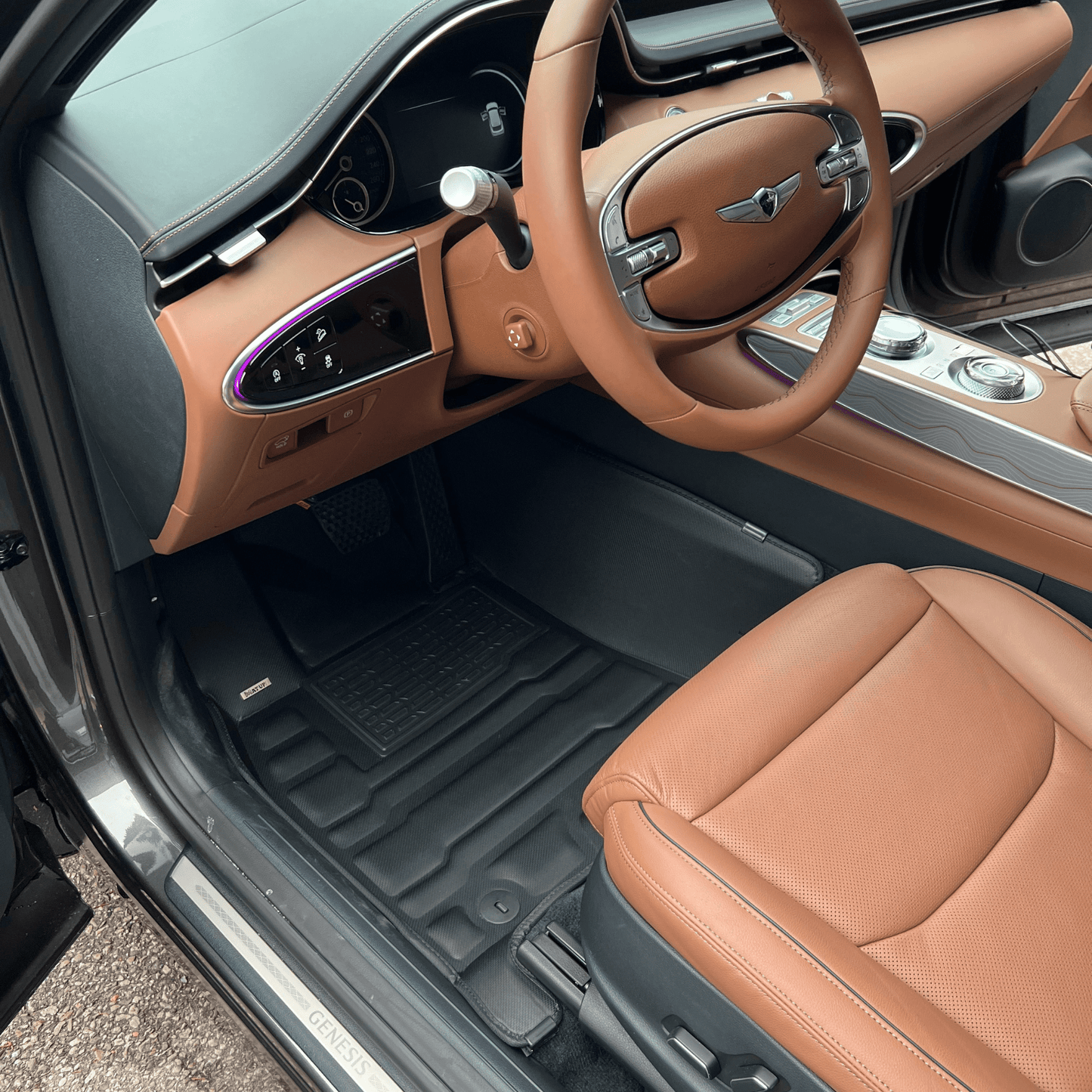Mat Up! For Genesis GV70 2025 Covers Row 1 & 2 - Mat up! Car Mats