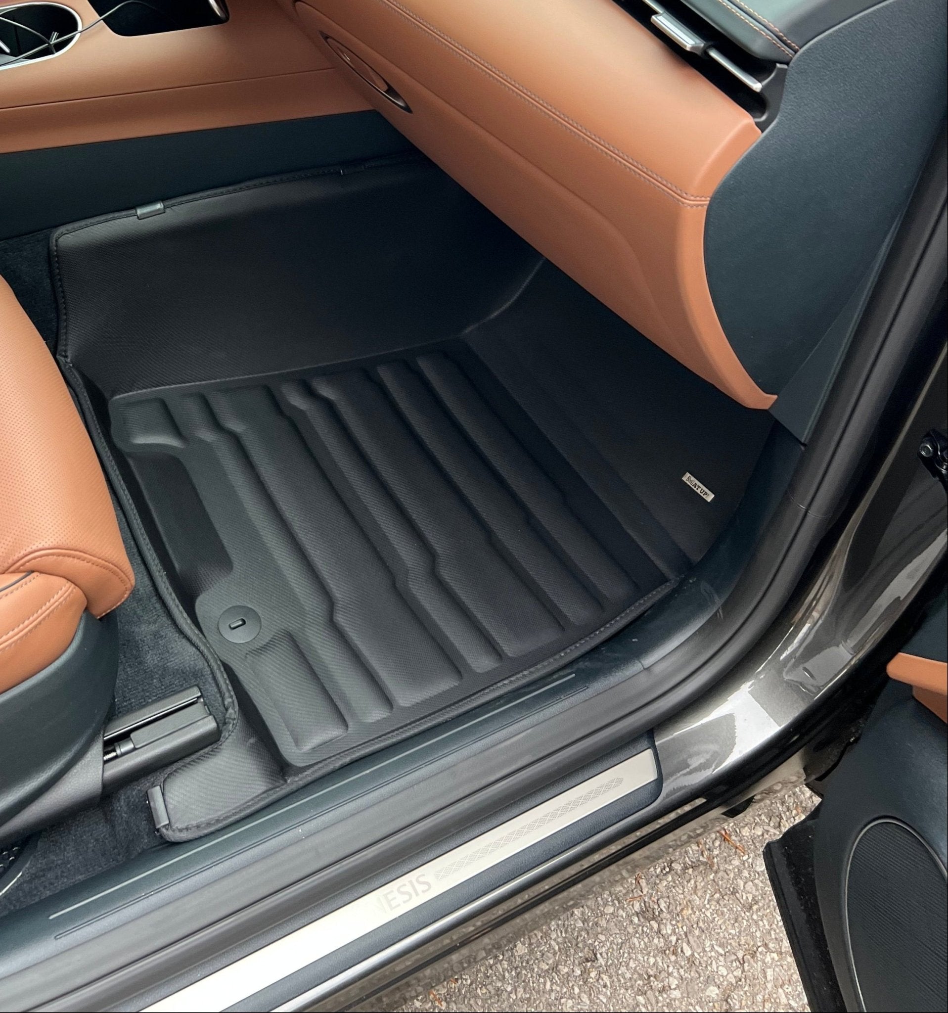 Mat Up! For Genesis GV80 2025 - 2026 Covers Row 1 & 2 - Mat up! Car Mats