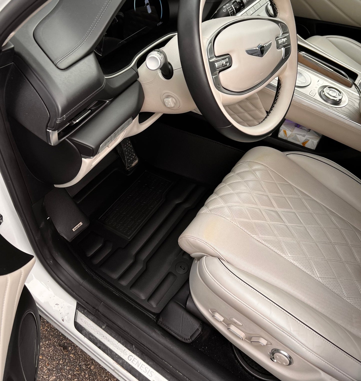 Mat Up! For Genesis GV80 (7 Seat) 2025 - 2026 Covers Row 1, 2 & 3 - Mat up! Car Mats