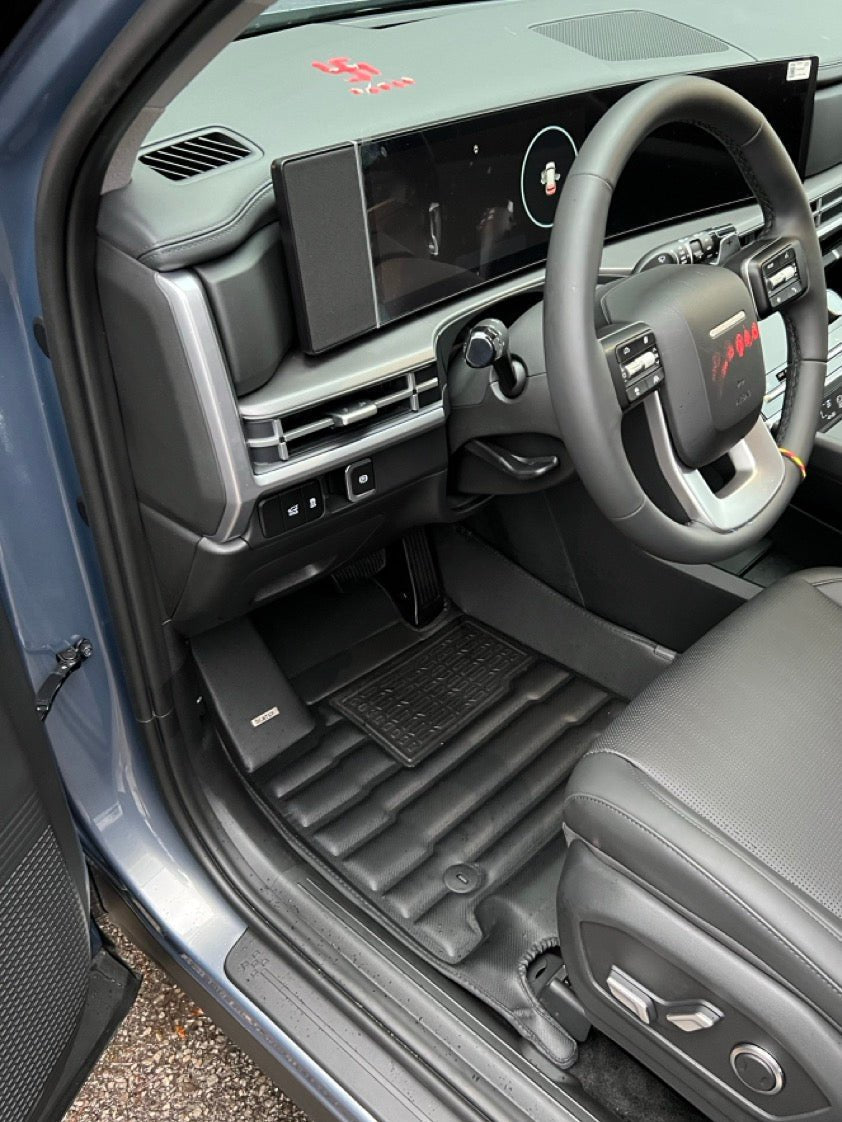 Mat Up! For Hyundai Santa Fe Hybrid (7 Seat) 2024 - 2025 Covers Row 1, 2 & 3 - Mat up! Car Mats