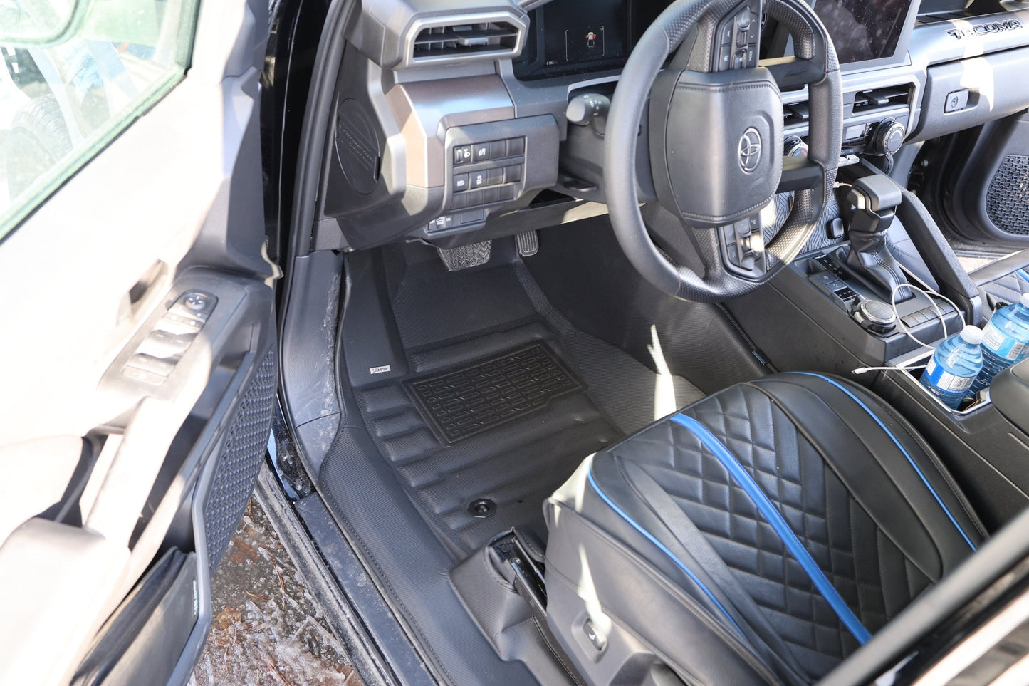Mat Up! For Toyota Tacoma (Double Cab) 2024 - 2025 Covers Row 1 & 2 - Mat up! Car Mats