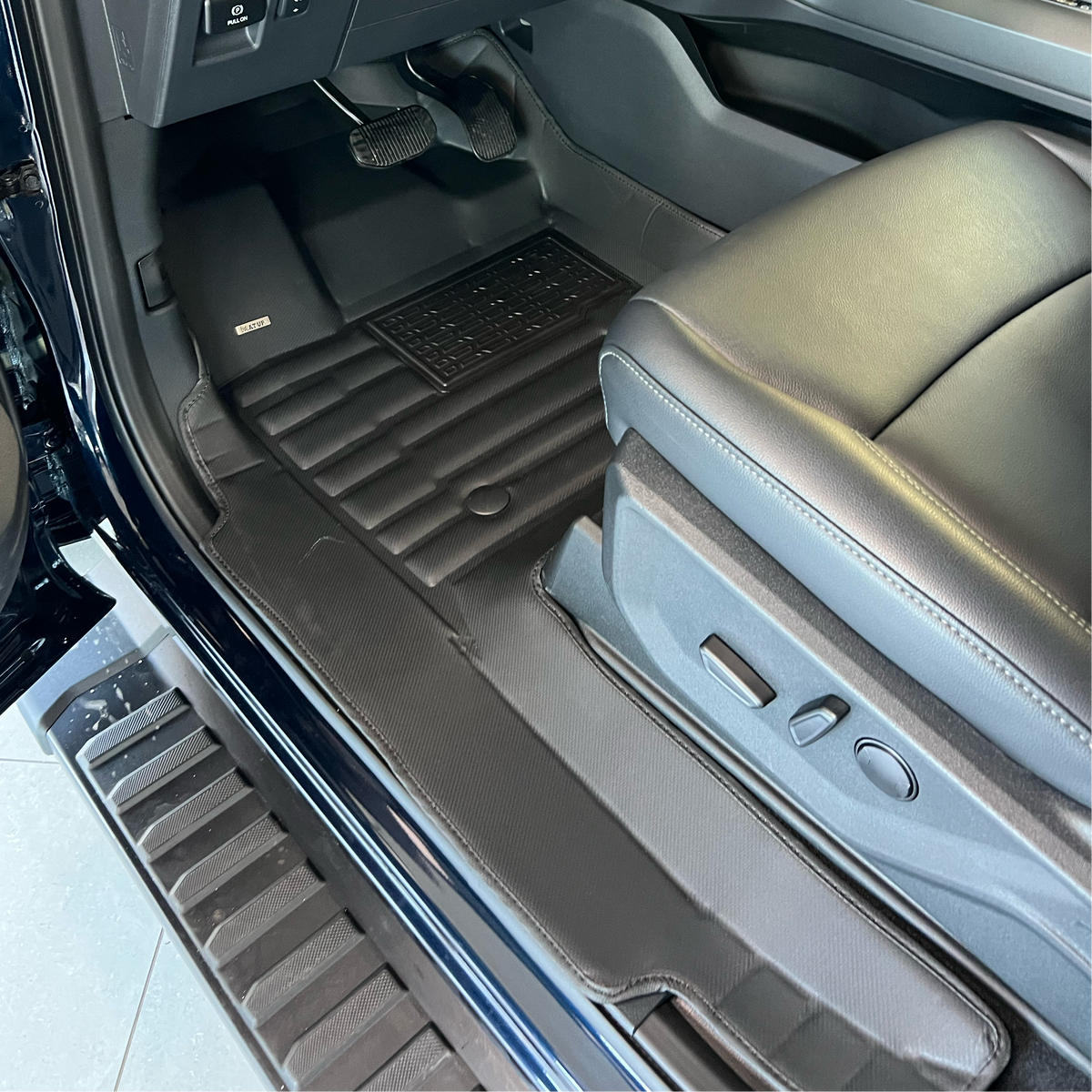 Ford F150 SuperCrew (W/O Storagebox) 2015-2027 custom-fit floor mats by Mat Up! – rows 1 & 2