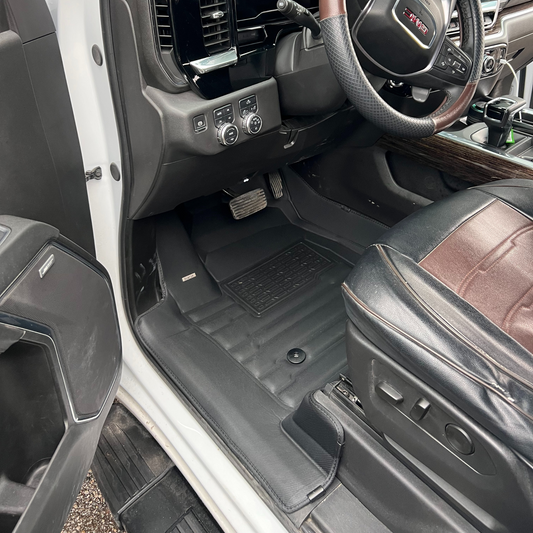 Tapis de sol pour Chevrolet Silverado HD Crew Cab 2020-2026 | Couvre les rangées 1 et 2