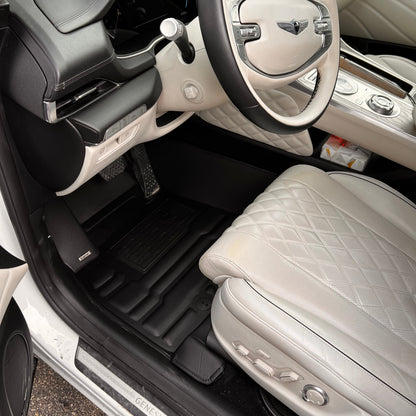 Genesis GV80 (5 Seat) 2025-2027 custom-fit floor mats by Mat Up! – rows 1 & 2
