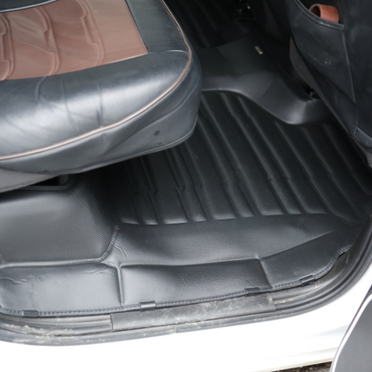 GMC Sierra 1500 CrewCab CrewCab Floor Mats 2019-2026 | Covers Row 1 & 2