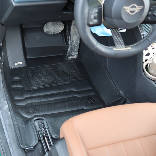 Tapis de sol pour Mini Countryman (non hybride) 2017-2024 | Couvre les rangées 1 et 2