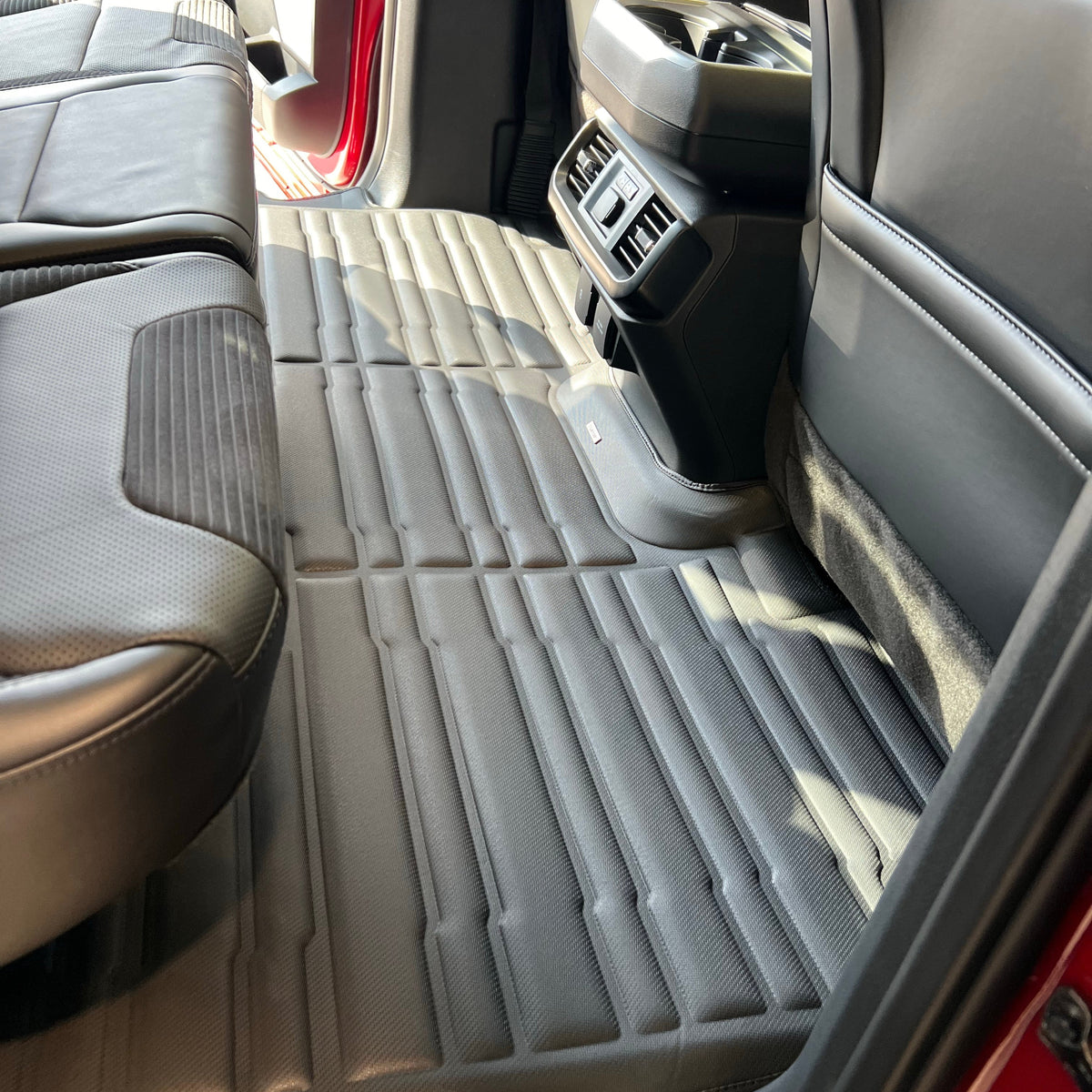 Ford F150 SuperCrew (W/O Storagebox) 2015-2027 custom-fit floor mats by Mat Up! – rows 1 & 2