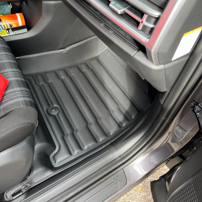 Hyundai Santa Fe Gas (6 Seat) Floor Mats 2024-2026 | Covers Row 1,2 & 3