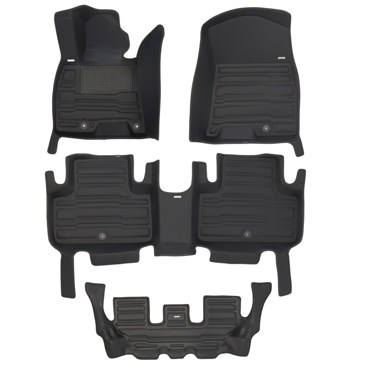 Genesis GV80 (7 Seat) Floor Mats 2021-2024 | Covers Row 1, 2 & 3