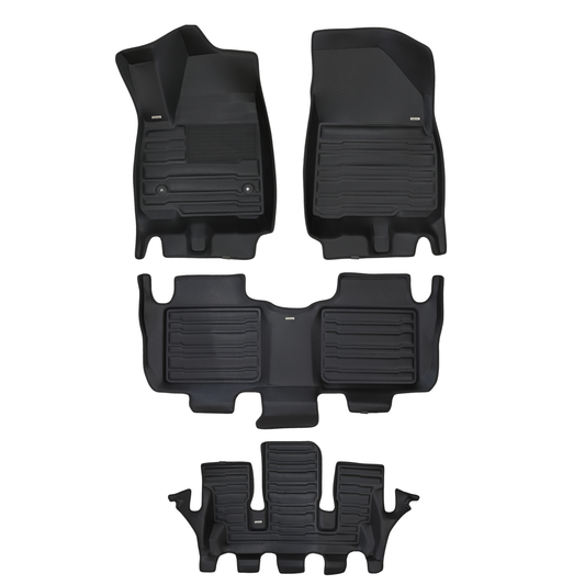 Tapis de sol pour GMC Acadia (6 places) 2017-2023 | Couvre les rangées 1, 2 et 3