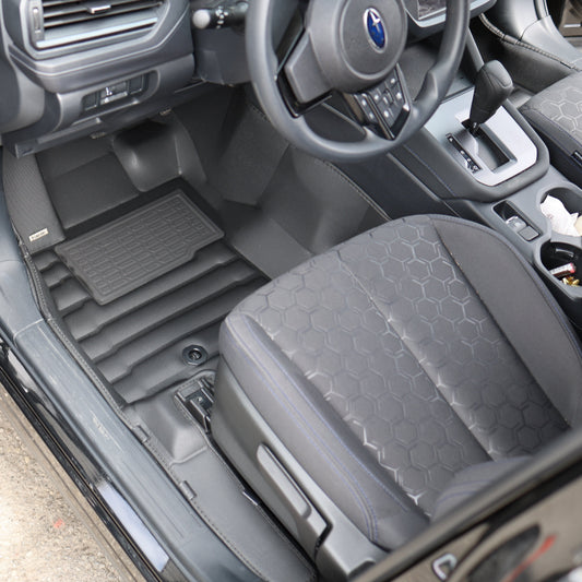 Tapis de sol pour Subaru Forester 2019-2024 | Couvre les rangées 1 et 2