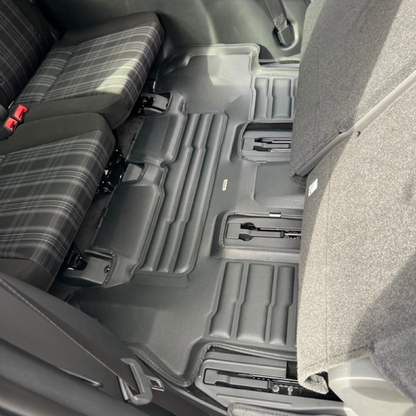 Hyundai Santa Fe Gas (6 Seat) Floor Mats 2024-2026 | Covers Row 1,2 & 3