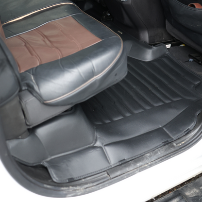 GMC Sierra 1500 CrewCab CrewCab Floor Mats 2019-2026 | Covers Row 1 & 2