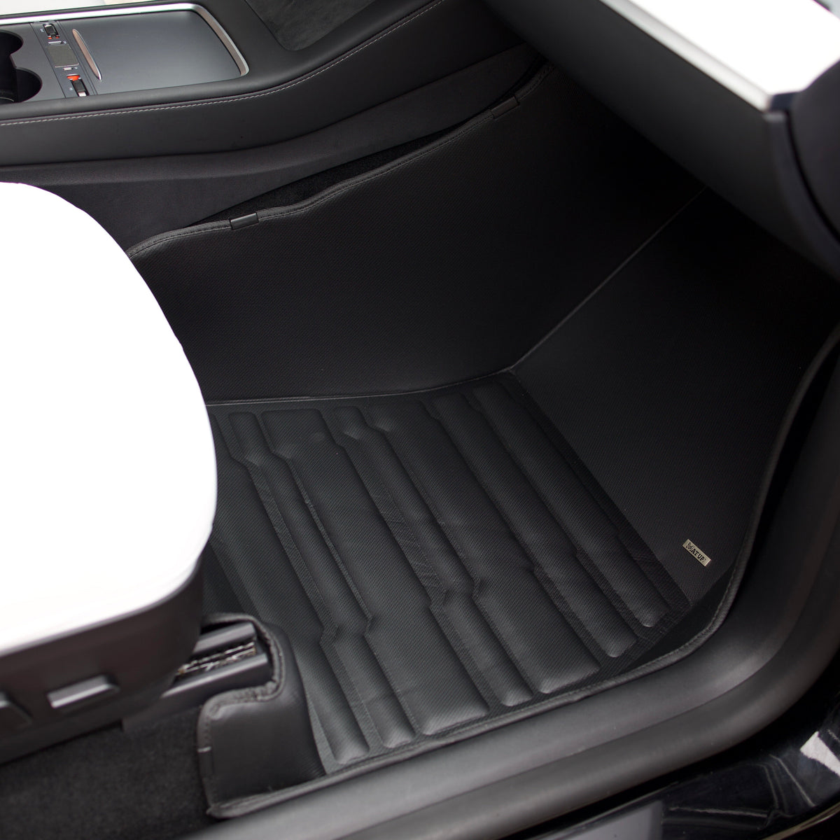 Tesla Model 3 and Model Y custom-fit floor mats by Mat Up!