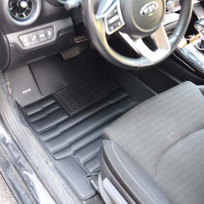 Tapis de sol Kia Forte/Forte 5 2019-2024 | Couvre les rangées 1 et 2