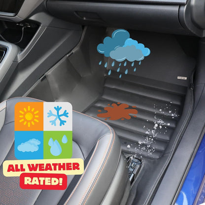 Vinfast VF9 (6 Seat) 2024-2026 custom-fit floor mats – Mat Up!