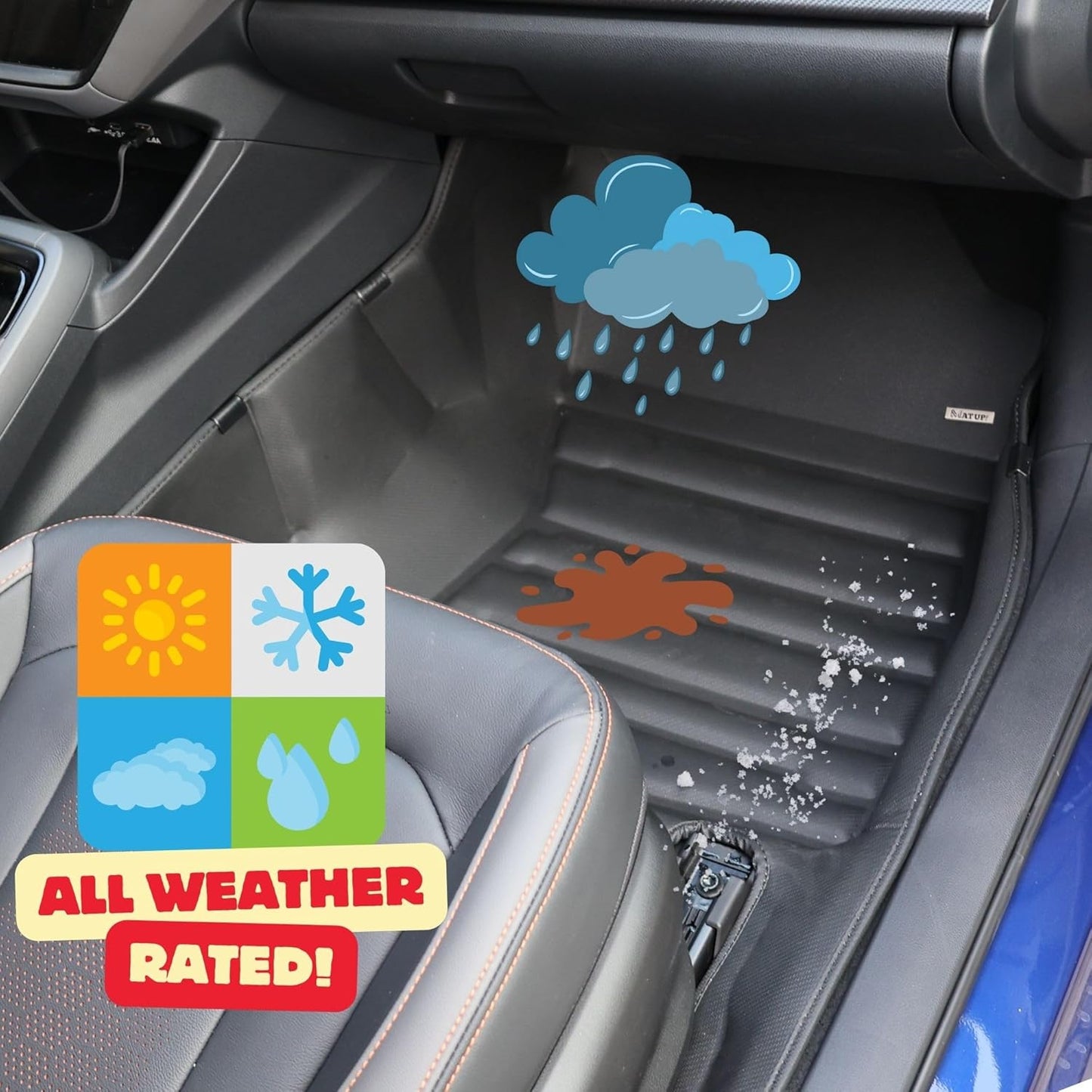 Mitsubishi Outlander 2022-2026 custom-fit floor mats – Mat Up!
