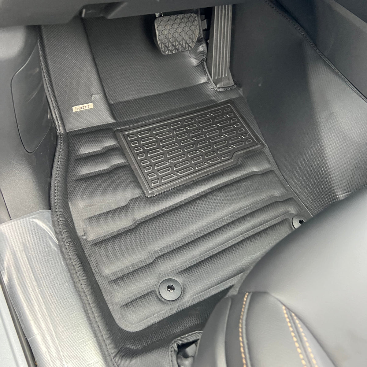 Mazda CX-70 2025-2027 custom-fit floor mats by Mat Up! – rows 1 & 2