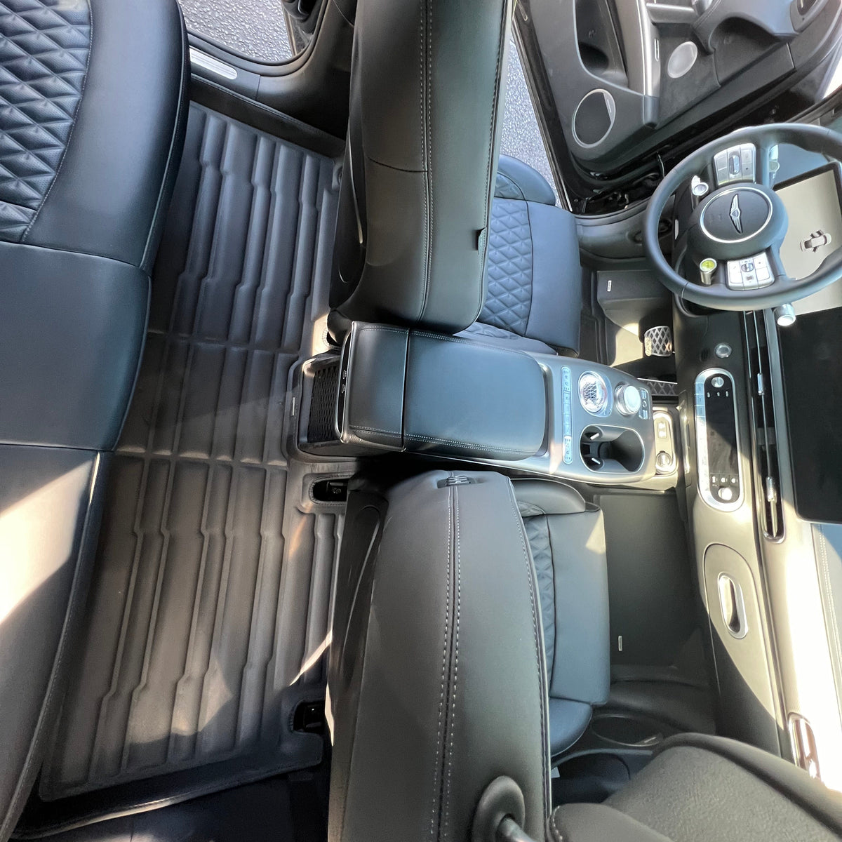 Genesis GV60 custom-fit floor mats by Mat Up!