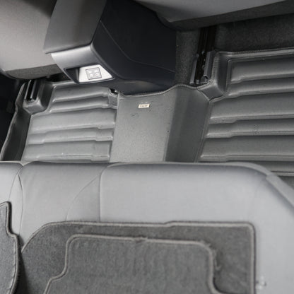 Toyota custom-fit all-weather floor mats by Mat Up!, installed