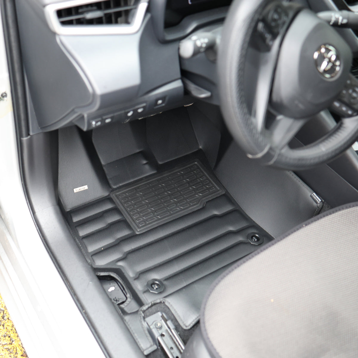 Toyota Tundra custom-fit floor mats by Mat Up!