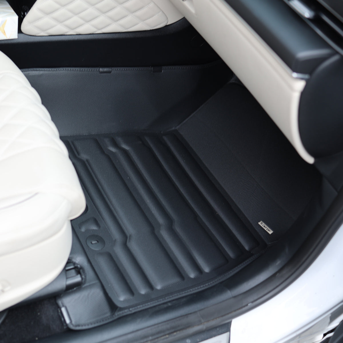 Genesis GV80 (5 Seat) 2021-2024 custom-fit floor mats by Mat Up! – rows 1 & 2