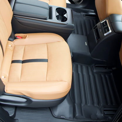 Mazda CX-90 (6 Seat) 2023-2026 floor liner set - anti-slip backing