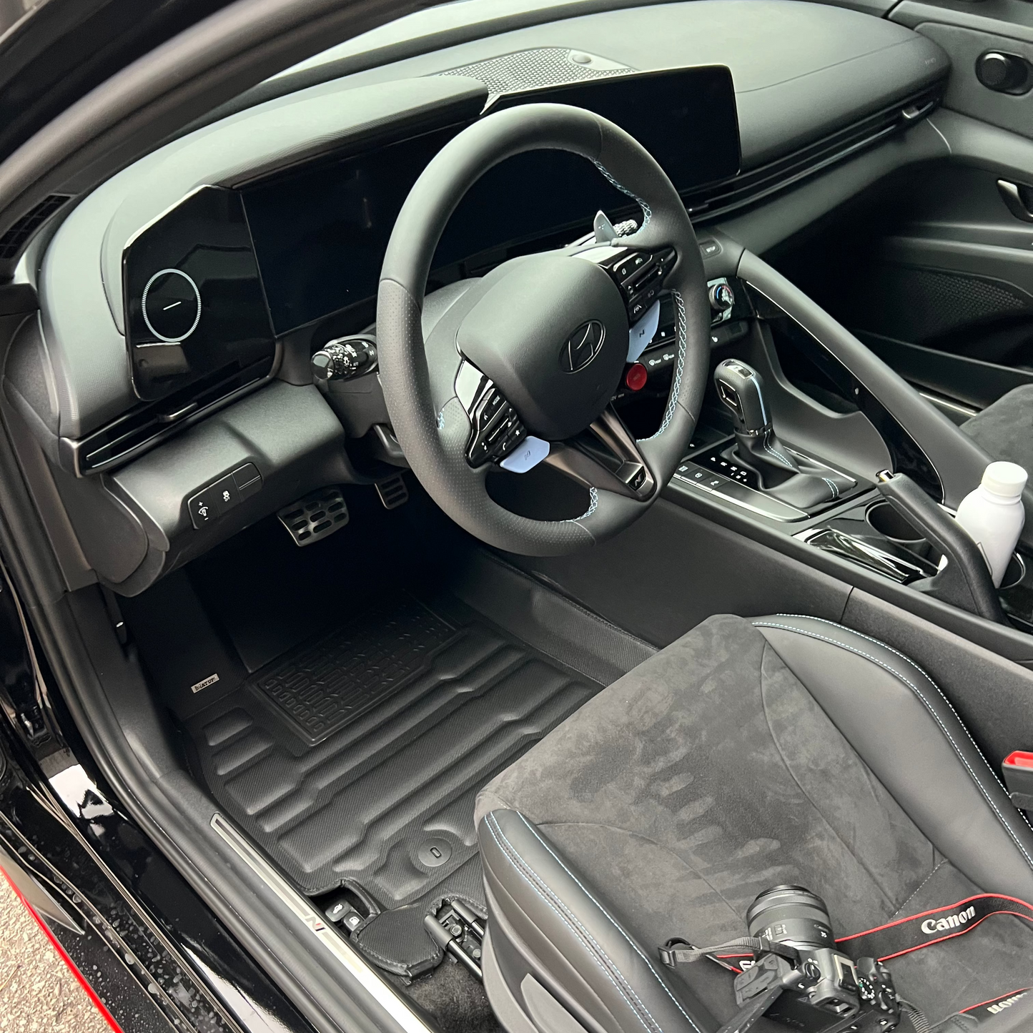 Tapis de sol Hyundai Elantra 2021-2026 | Couvre les rangées 1 et 2