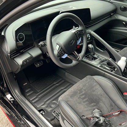 Tapis de sol Hyundai Elantra 2021-2026 | Couvre les rangées 1 et 2