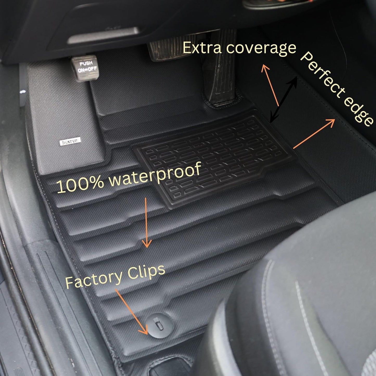 Mazda CX-50 Floor Mats 2023-2026 | Covers Row 1 & 2
