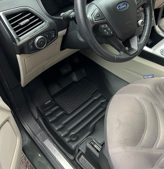Mat Up! For Ford Edge 2015 - 2024 Covers Row 1 & 2 - Mat up! Car Mats