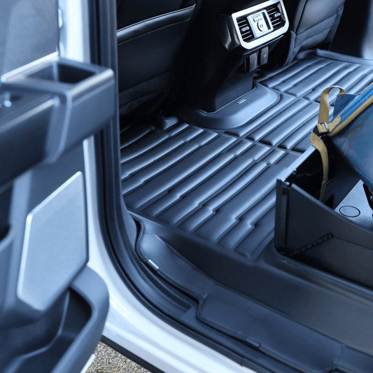 Mat Up! For Ford F150 supercrew (With Rear Storage) 2021 - 2025 Covers Row 1 & 2 - Mat up! Car Mats