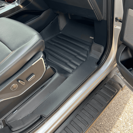 Mat Up! For Ford F150 supercrew (With Rear Storage) 2021 - 2025 Covers Row 1 & 2 - Mat up! Car Mats