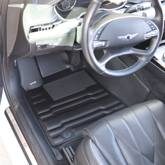 Mat Up! For Genesis G80 AWD 2025 Covers Row 1 & 2 - Mat up! Car Mats