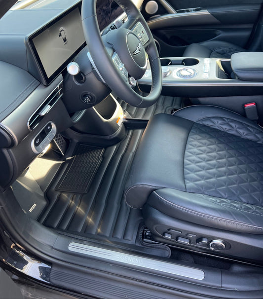 Mat Up! For Genesis GV60 2023 - 2025 Covers Row 1 & 2 - Mat up! Car Mats