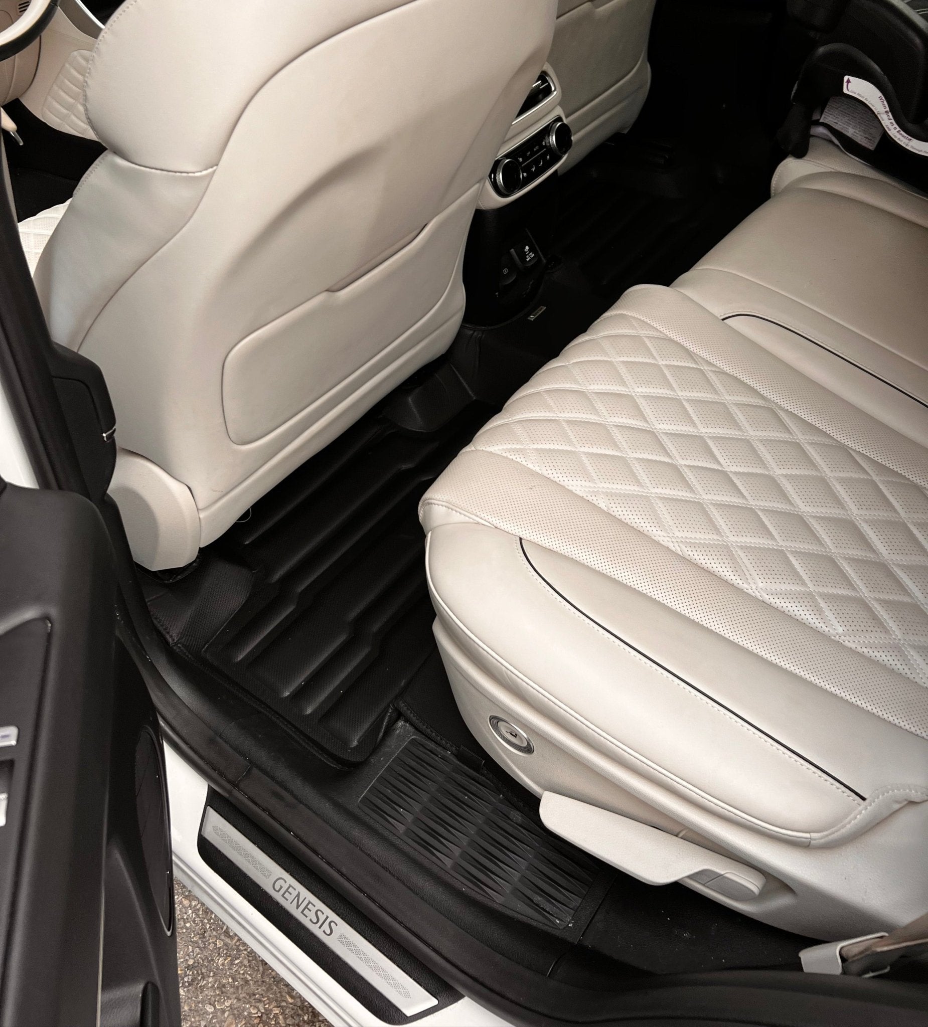 Mat Up! For Genesis GV80 2025 - 2026 Covers Row 1 & 2 - Mat up! Car Mats