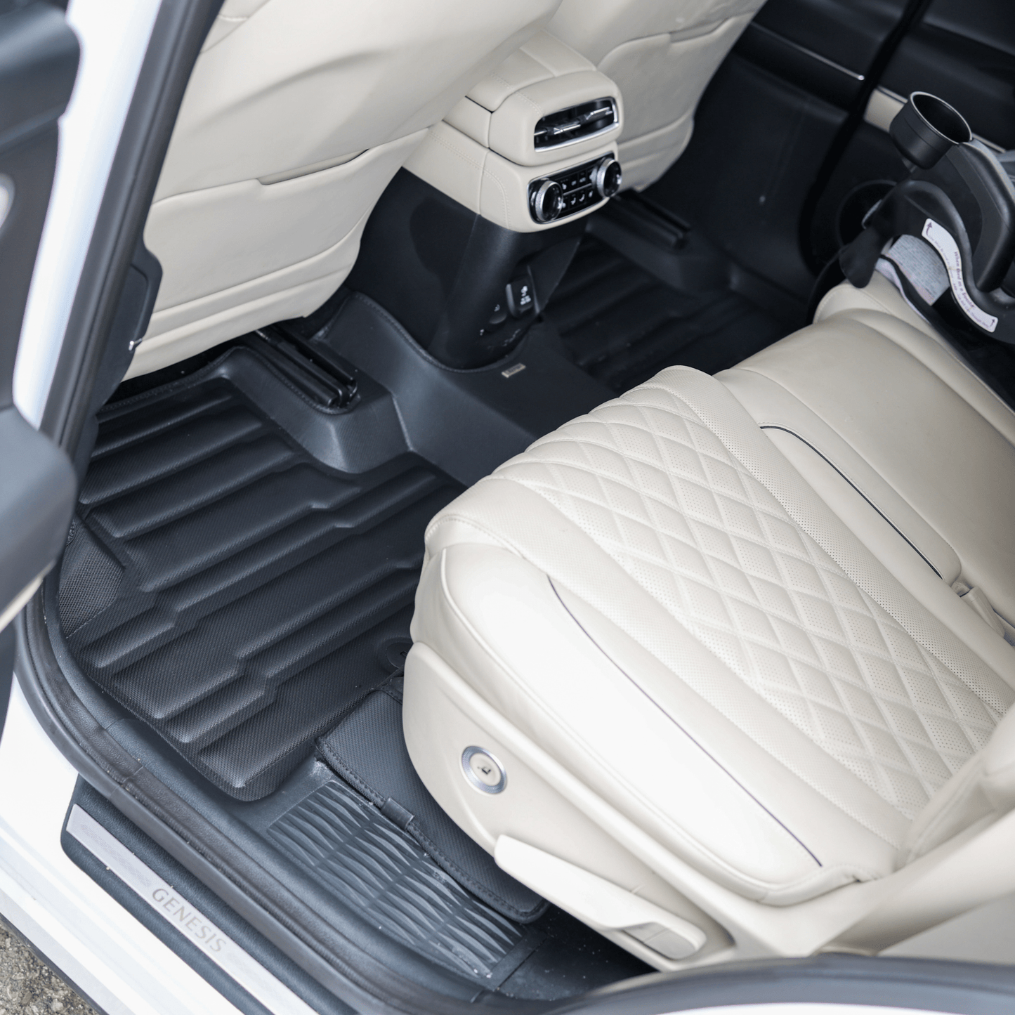 Mat Up! For Genesis GV80 (7 Seat) 2025 - 2026 Covers Row 1, 2 & 3 - Mat up! Car Mats