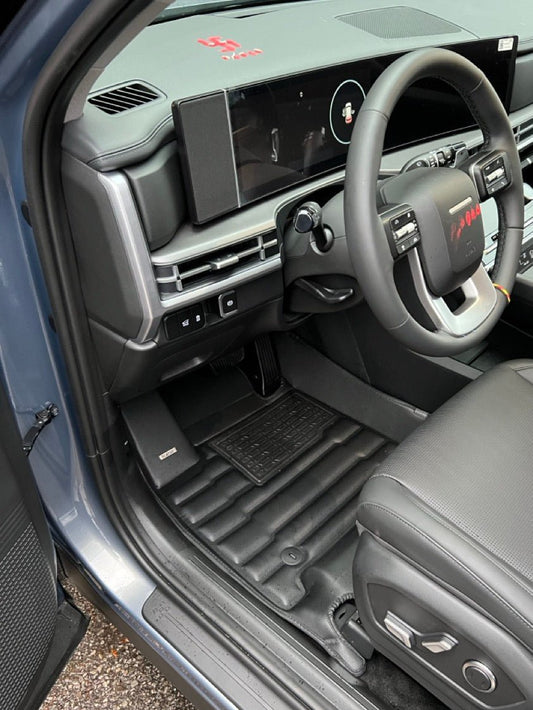 Mat Up! For Hyundai Santa Fe Hybrid (7 Seat) 2024 - 2025 Covers Row 1, 2 & 3 - Mat up! Car Mats