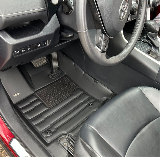 Mat Up! For Toyota Highlander (8 - Seat) (Hybrid) 2020 - 2025 Covers Row 1 & 2 - Mat up! Car Mats