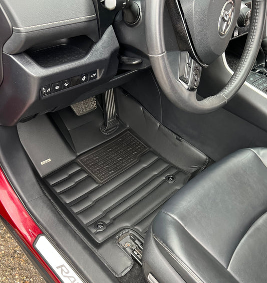 Mat Up! For Toyota RAV4 (Hybrid) 2019 - 2025 Covers Row 1 & 2 - Mat up! Car Mats