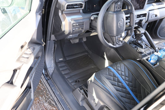 Mat Up! For Toyota Tacoma (Double Cab) 2024 - 2025 Covers Row 1 & 2 - Mat up! Car Mats
