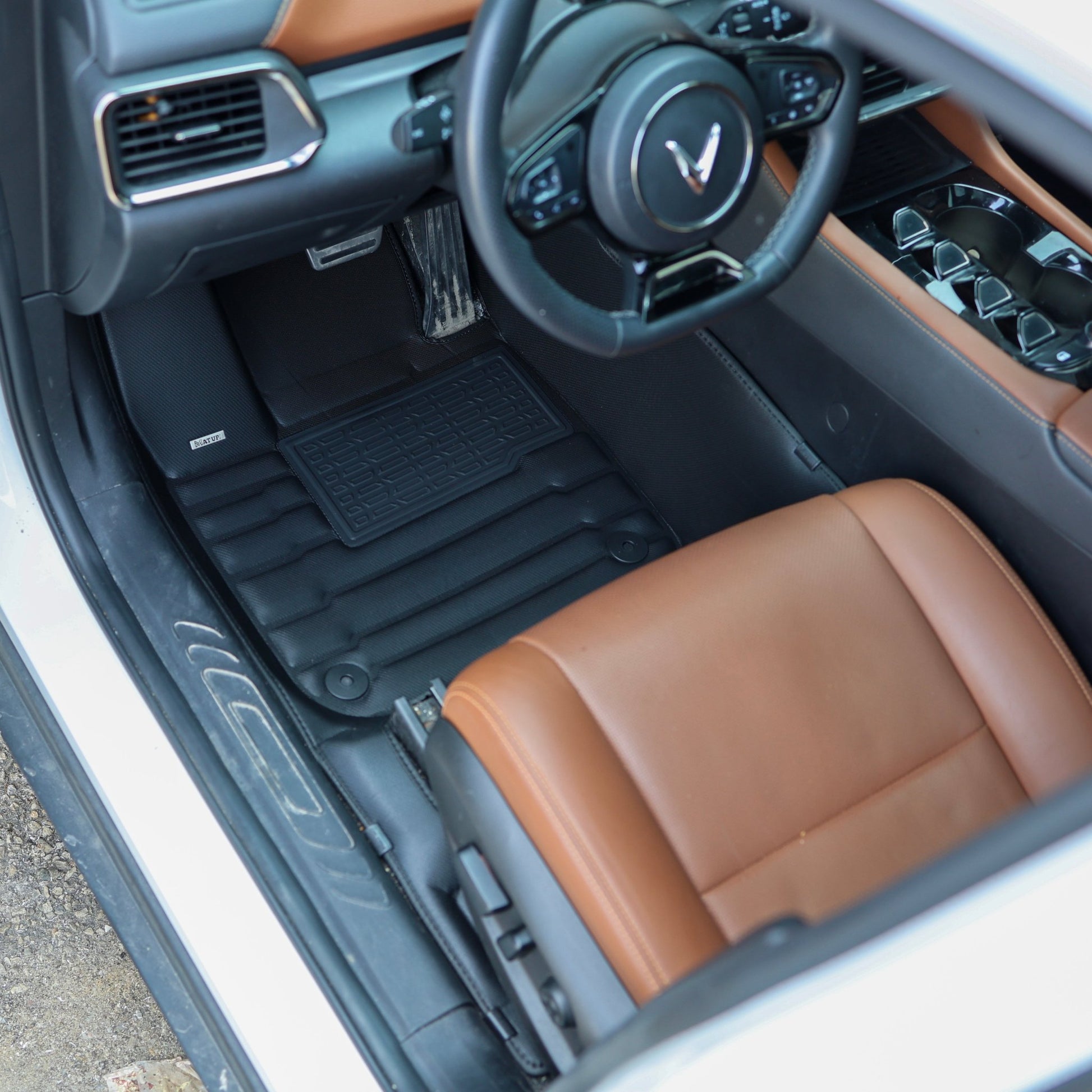 Mat up! for Vinfast VF9 (7 Seat) 2024 - 2026 Covers Row 1 - 3 - Mat up! Car Mats