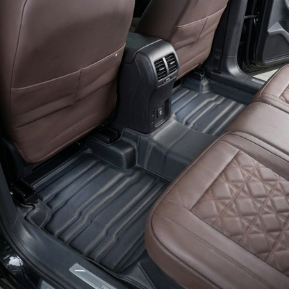 Full coverage floor mats installed in Ford Bronco Sport